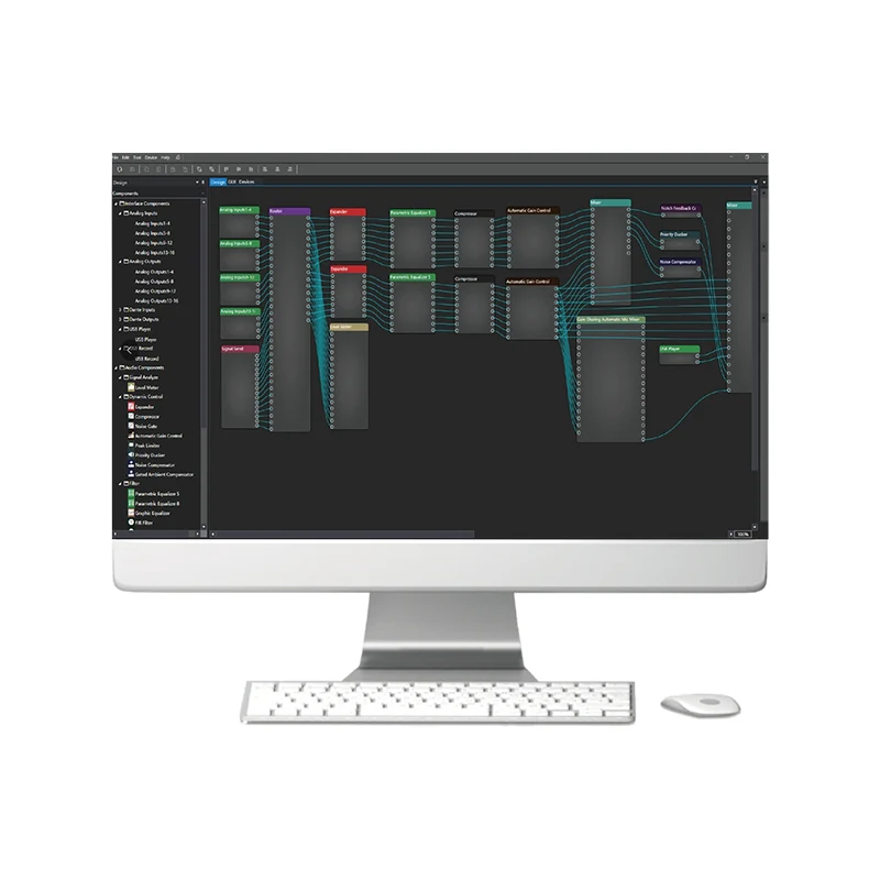 Dante 64 in 64 Out Open Architecture DSP Network Processor Audio Processor